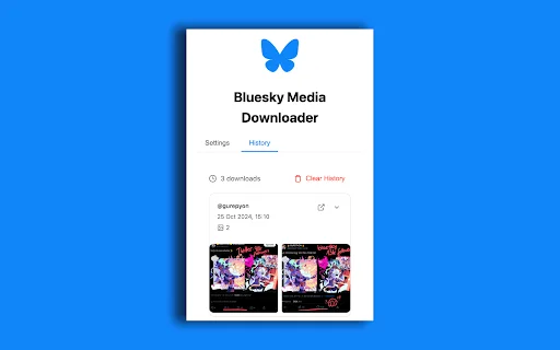 Bluesky Media Downloader: I-download ang Photos at Videos nang Libre - Screenshot 3