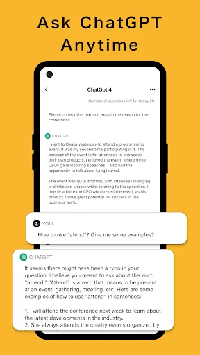 I-download ang LangJournal: AI Language Diary para sa Pag-aaral - Screenshot 4