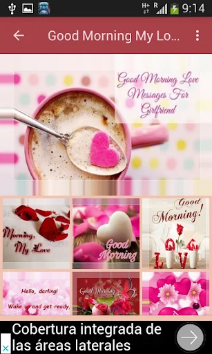 Download Good Morning Love Messages – Mga Larawan ng Pag-ibig - Screenshot 2
