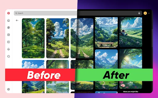 Pinterest Dark Mode & Theme – I-download ang Pinakamagandang Dark Mode - Screenshot 2