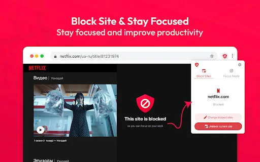 I-download ang Block Site: Maging Produktibo at Iwasan ang Distraksyon - Screenshot 1