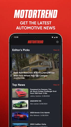 I-download ang MotorTrend: Pinakabagong Balita at Car Guides - Screenshot 5