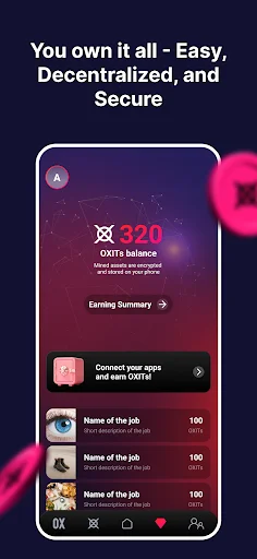 I-download ang OXygean App: Mag-mine ng Crypto nang Madali at Secure - Screenshot 2