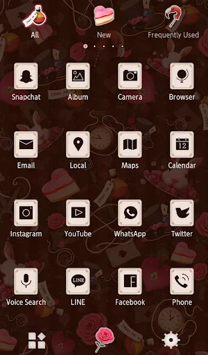 Download Dark Alice in Wonderland Theme – Gothic Style Free - Screenshot 3