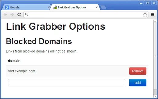 I-download ang Link Grabber: Mabilis na Pang-extract ng Link - Screenshot 2
