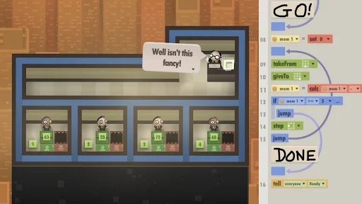 I-download ang 7 Billion Humans – Logic Puzzle Game para sa Android - Screenshot 20