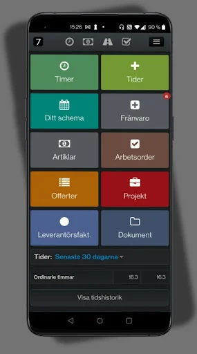I-download ang Seven Time – App para sa Time Recording at Invoicing - Screenshot 1