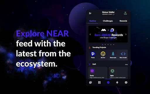I-download ang Meteor Wallet: Secure na Crypto Wallet para sa NEAR - Screenshot 3