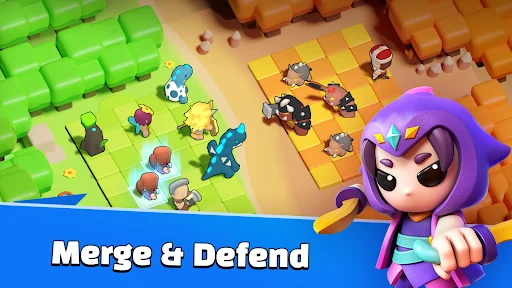 I-download ang Merge War: Super Legion Master – Offline Auto Chess - Screenshot 9
