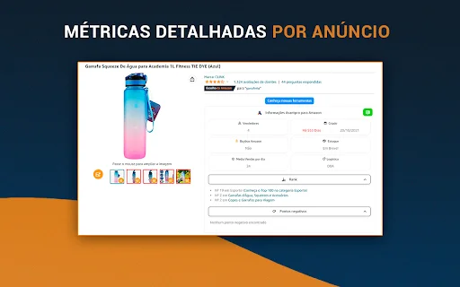 Avantpro AMZ: Pinakamahusay na Amazon Market Analysis Tool - Screenshot 4